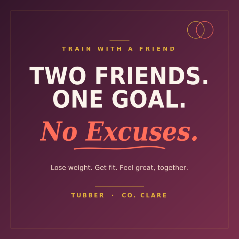 Train with a friend Ladies Personal training